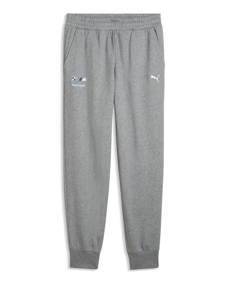 Puma Pantaloni in pile BMW M Motorsport Essentials da uomo, Accessori, Grigio Gray