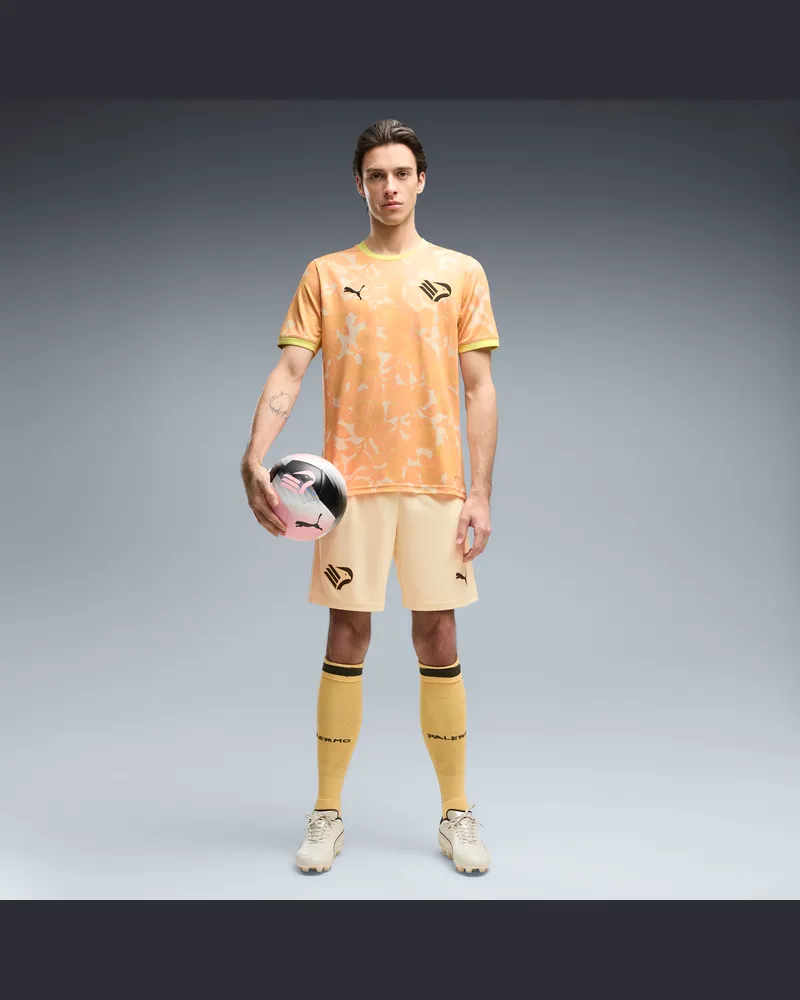 Puma Shorts Palermo Calcio 26/27 da uomo, Abbigliamento, Beige Beige