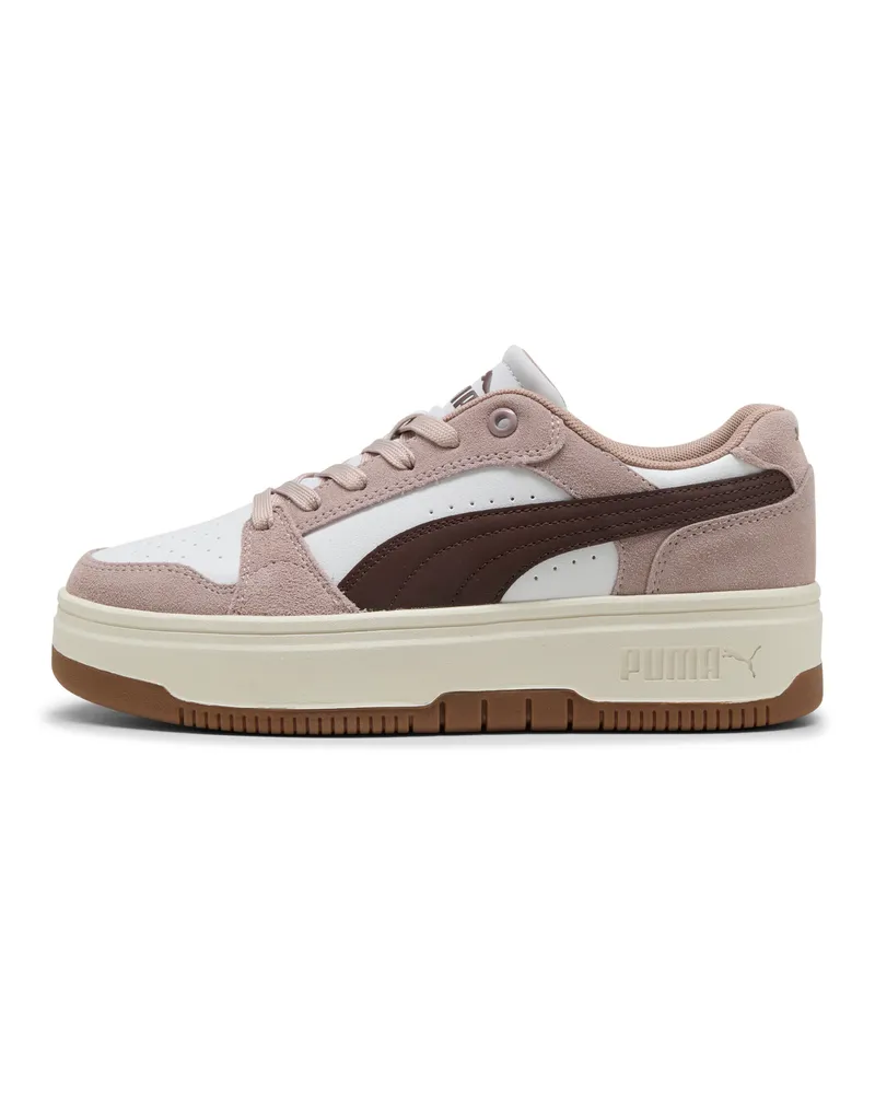 Puma Sneakers in suede Rebound Femme Low da donna, Scarpe, Beige Beige