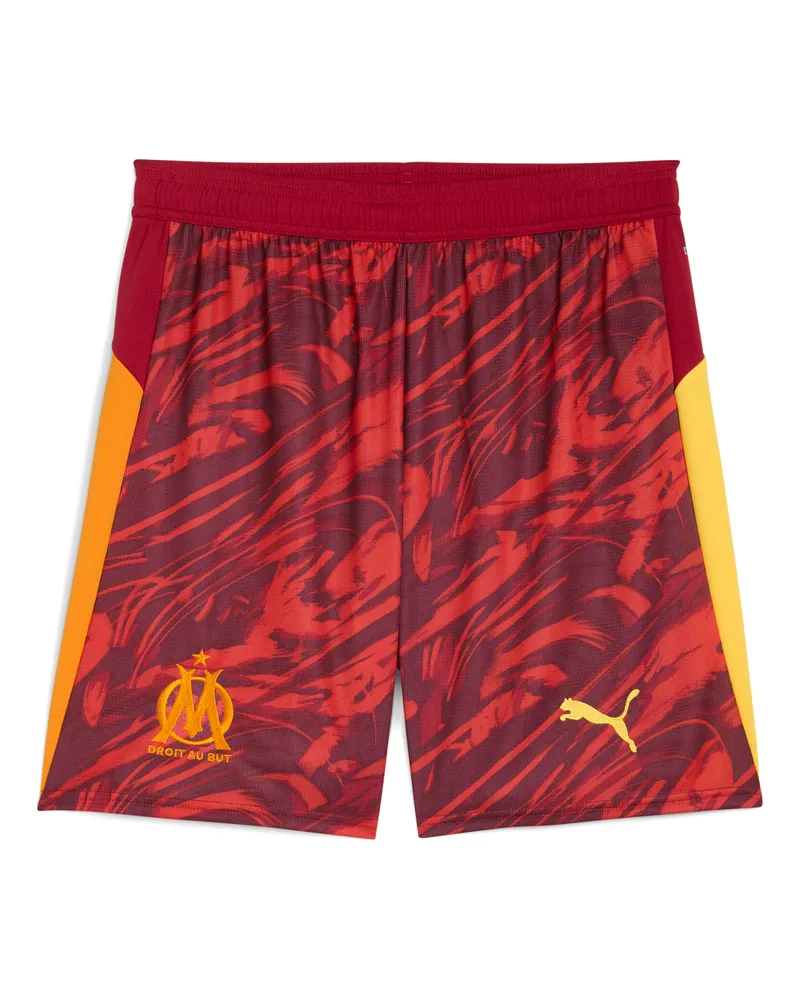 Puma Shorts da portiere Olympique de Marseille 25/26 da uomo, Accessori, Rosso Red