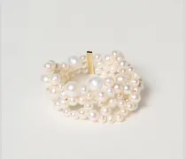 Bracciale The Inevitable Husband in argento 925 riciclato con perle