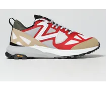 Sneakers Rock in tessuto e pelle sintetica