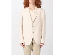 Blazer in misto lino