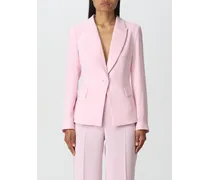 Blazer in tessuto sintetico